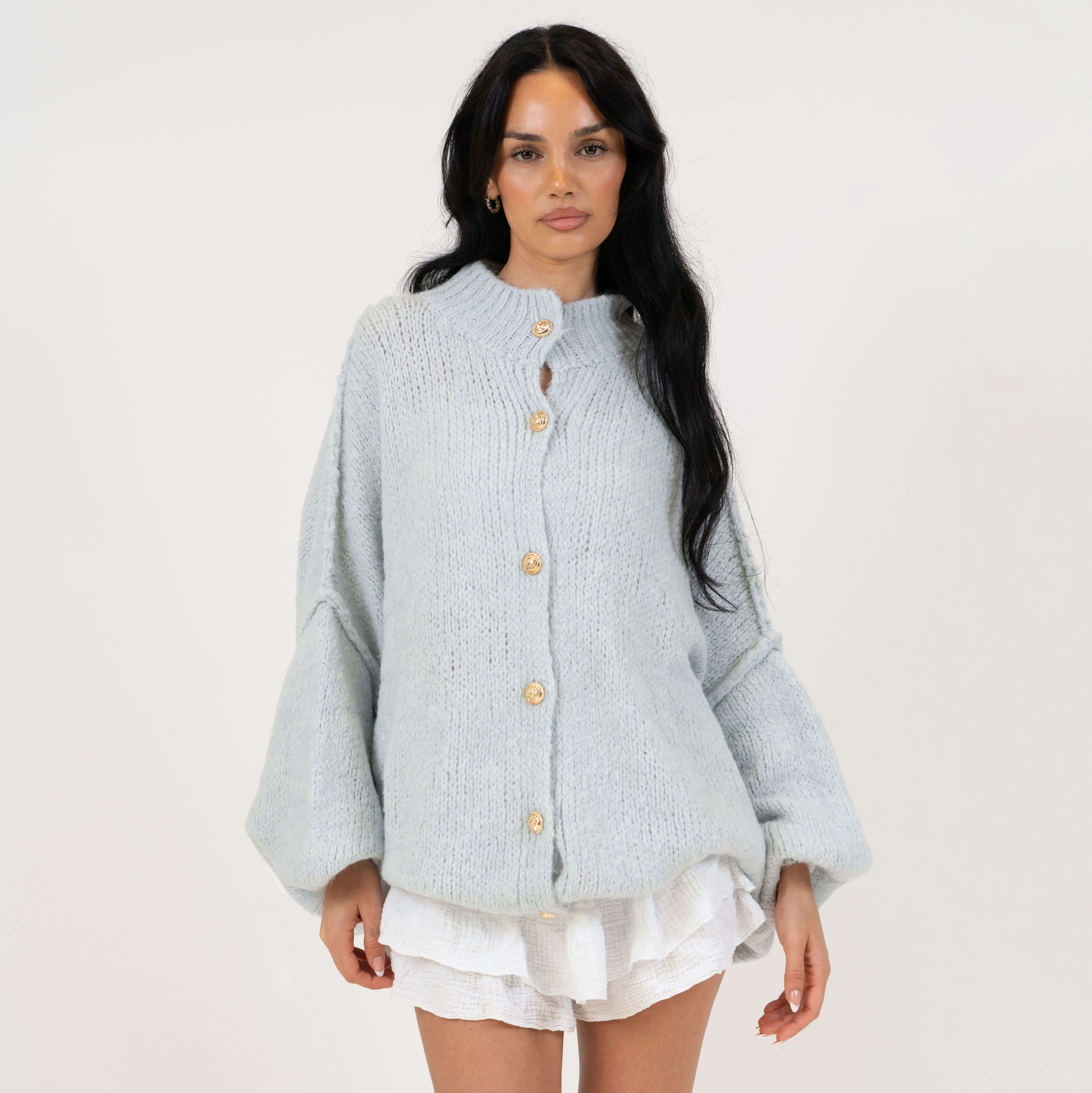 Oversized Cardigan "CozyGlam" 16