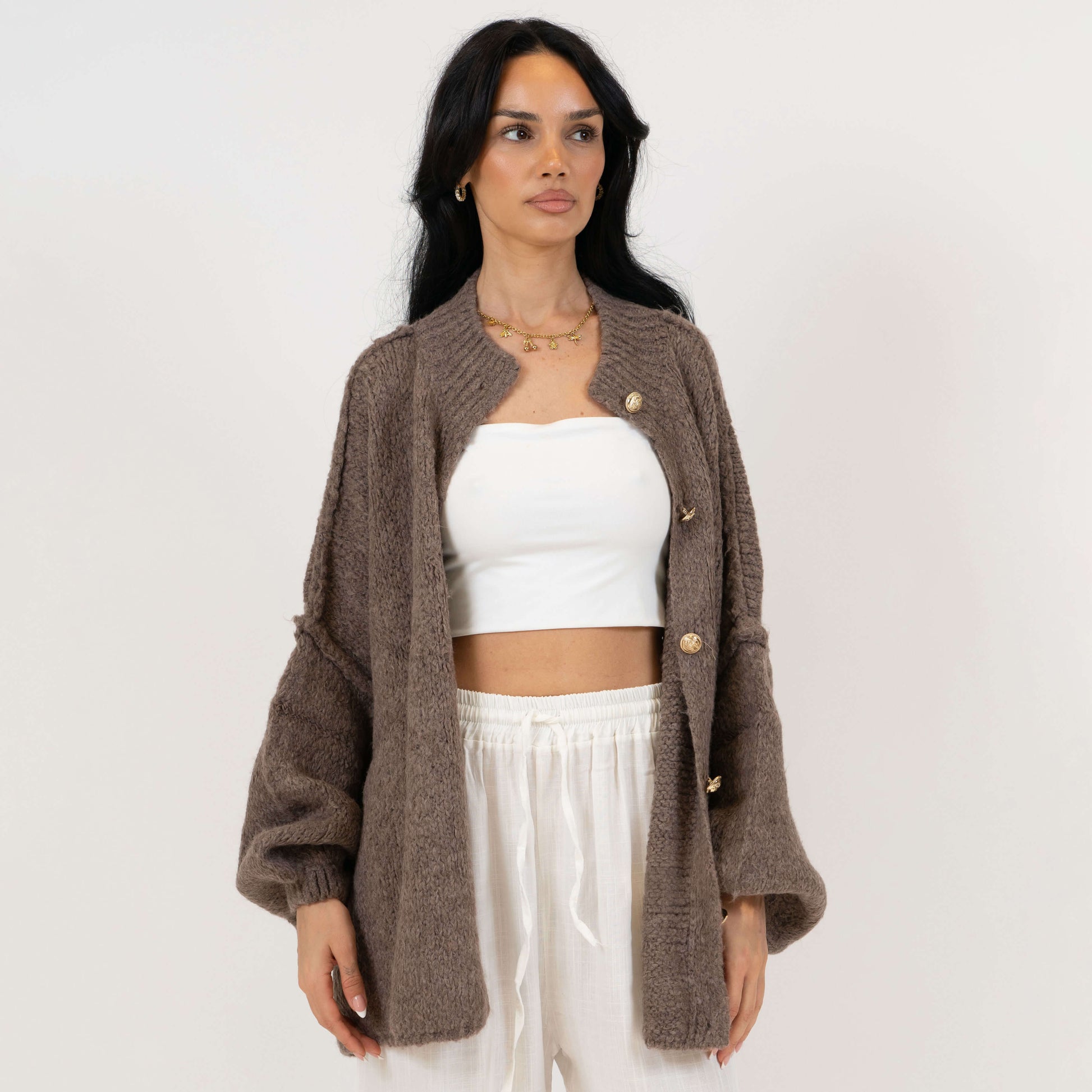 Oversized Cardigan "CozyGlam" 2
