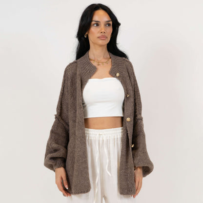 Oversized Cardigan "CozyGlam" 2