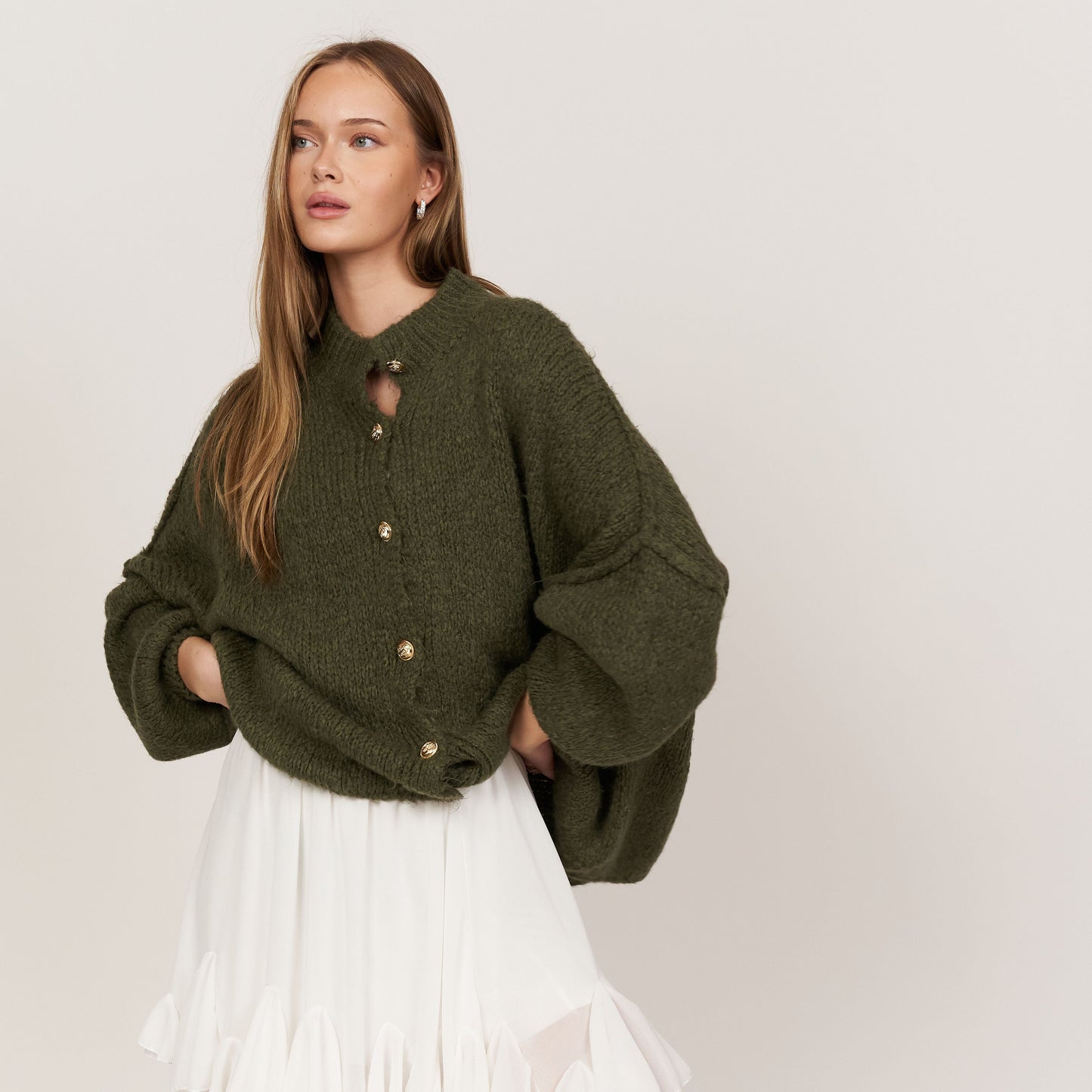 Oversized Cardigan "CozyGlam" 20