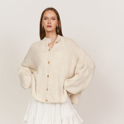 Oversized Cardigan "CozyGlam" 21