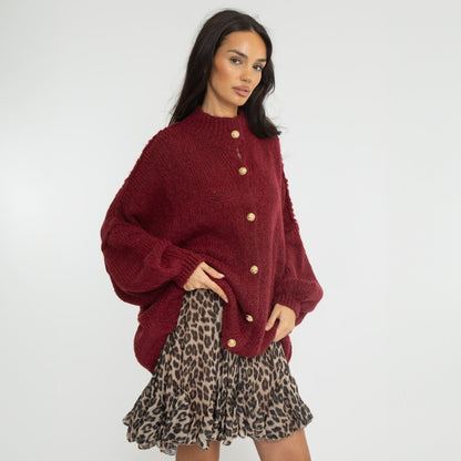 Oversized Cardigan "CozyGlam" 22
