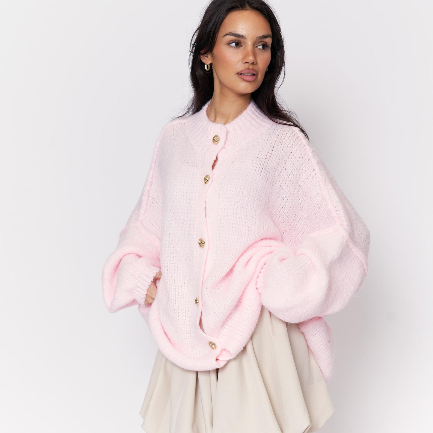 Oversized Cardigan "CozyGlam" 28