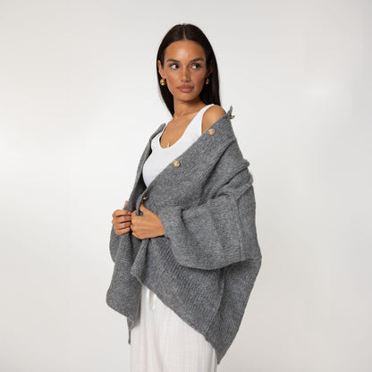 Oversized Cardigan "CozyGlam" 9