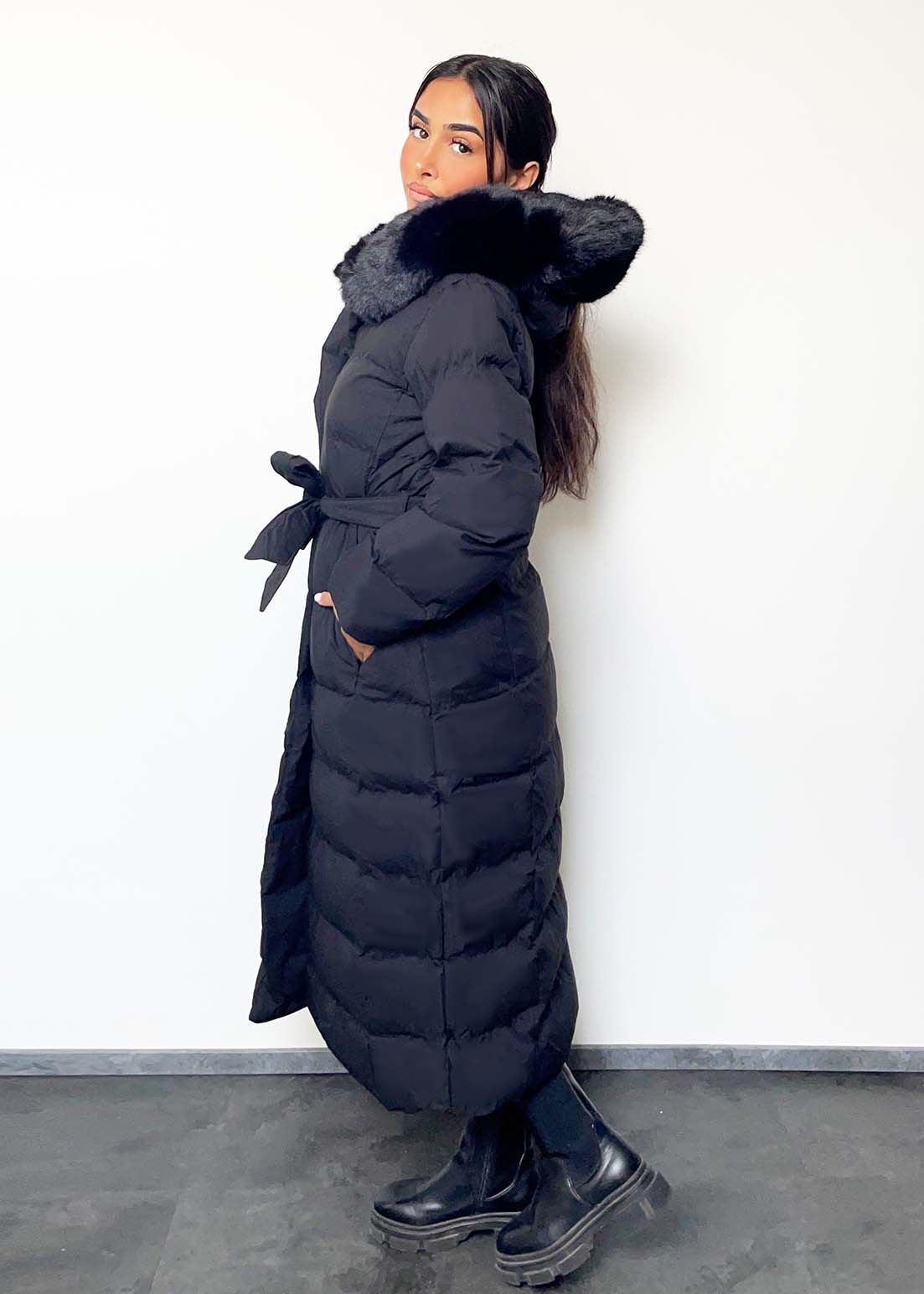 Parka mit Kunstfell 2