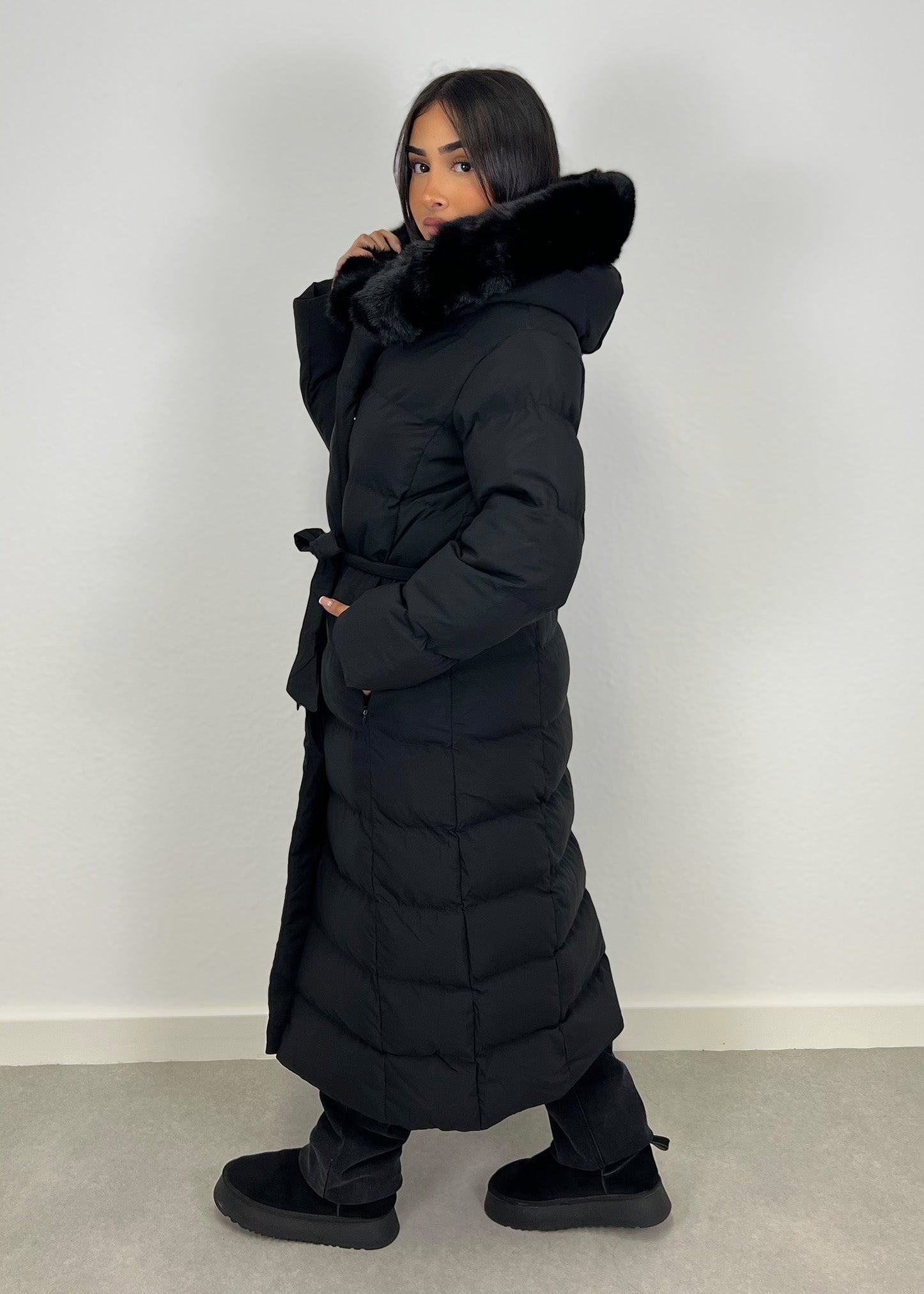 Parka mit Kunstfell 4