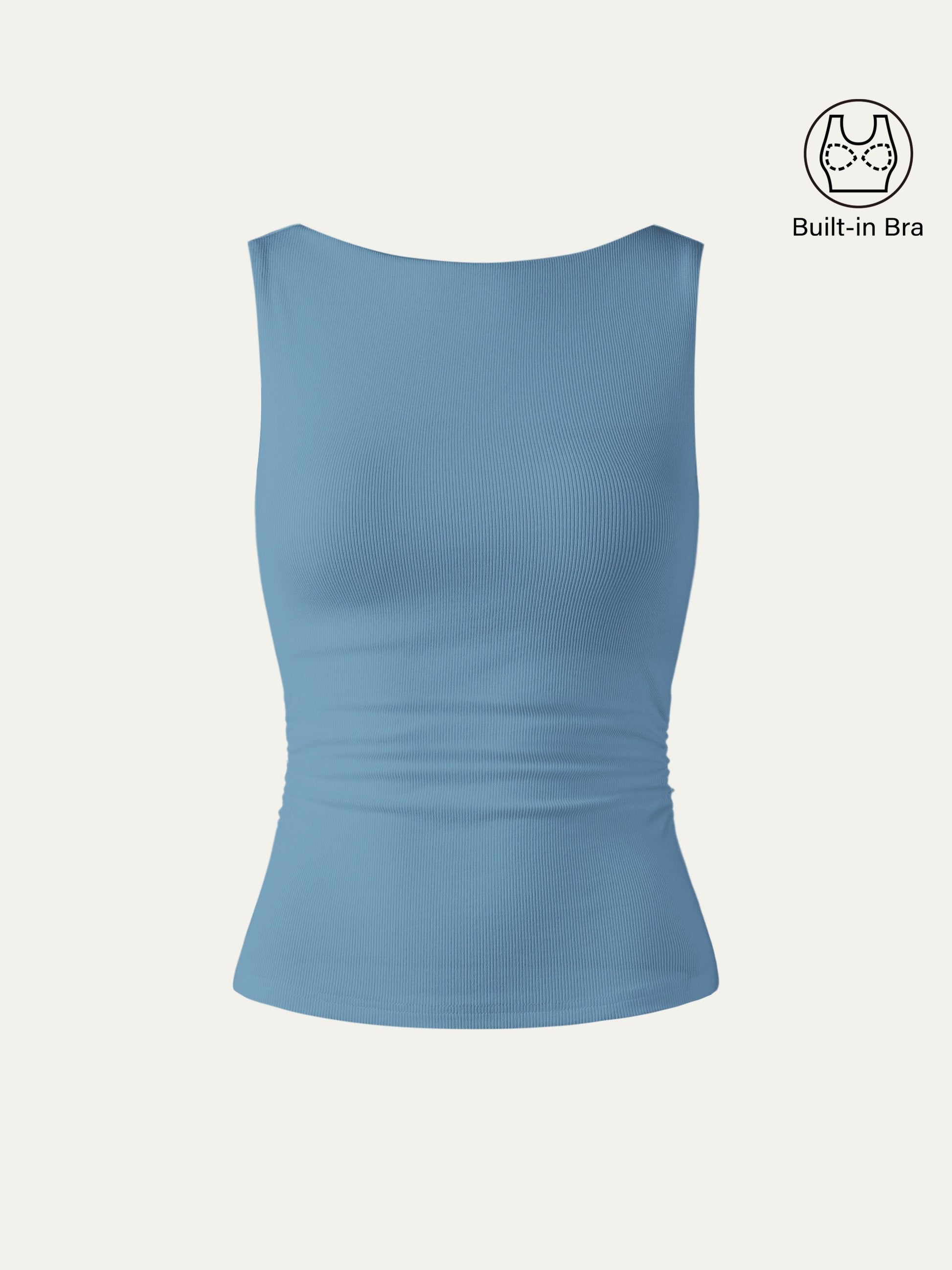 Rückenfreies, elastisches Brami-Tanktop 17