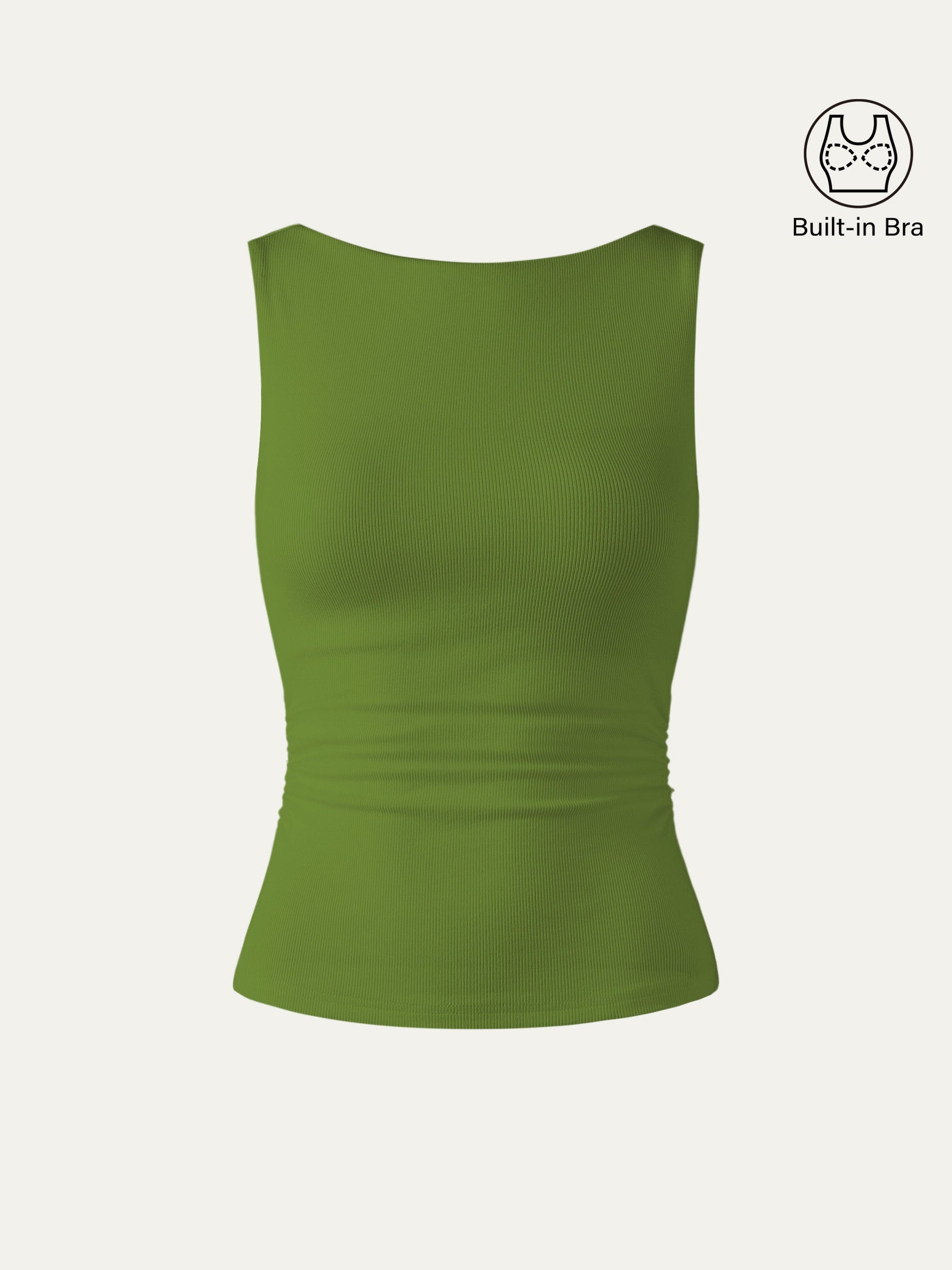 Rückenfreies, elastisches Brami-Tanktop 18