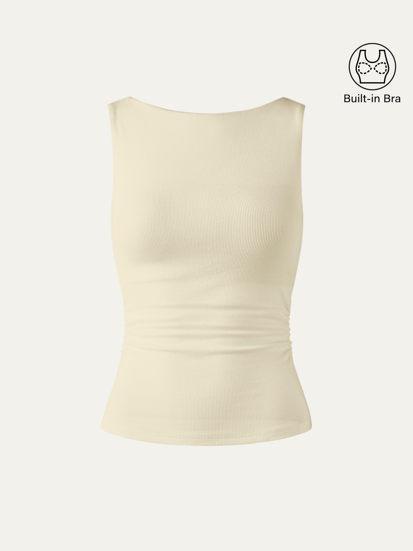 Rückenfreies, elastisches Brami-Tanktop 19