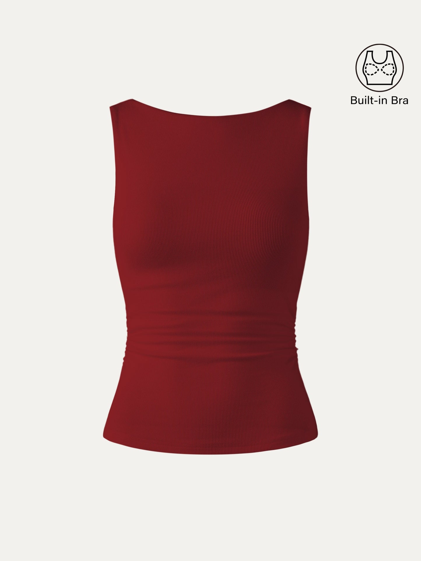 Rückenfreies, elastisches Brami-Tanktop 22