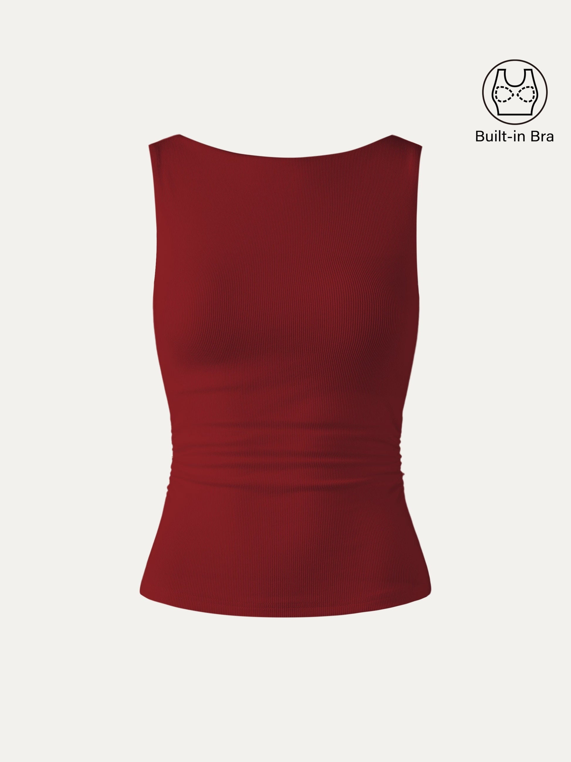 Rückenfreies, elastisches Brami-Tanktop 22