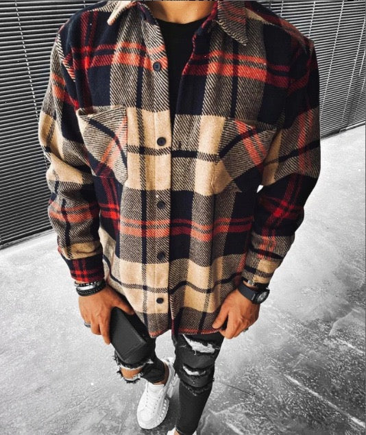 Herren Cordhemd  – Stylisches Freizeithemd für Herbst & Winter