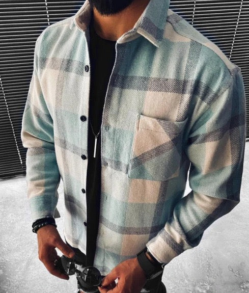 Herren Cordhemd  – Stylisches Freizeithemd für Herbst & Winter