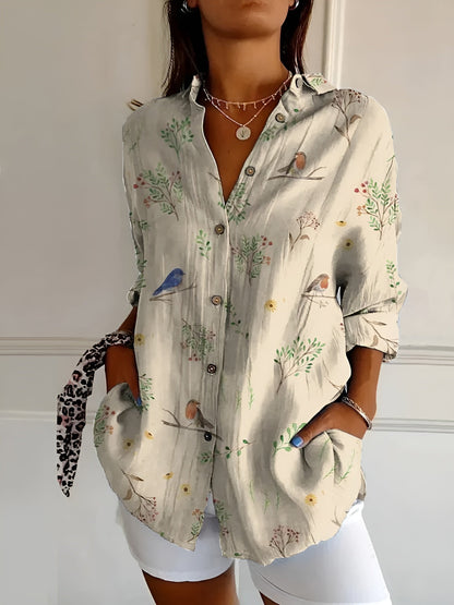 Stilvolles Button Down Hemd Für Damen | Langarm 4