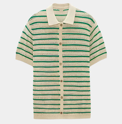 Marbella - Hemd mit Strickknöpfen 1