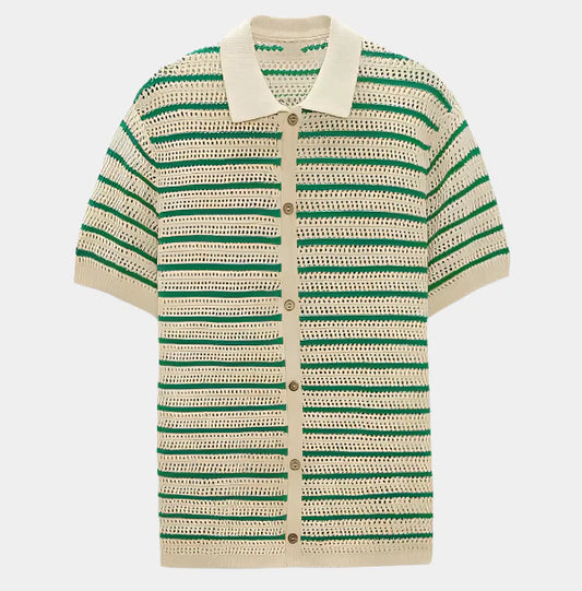 Marbella - Hemd mit Strickknöpfen 1