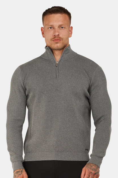 THE RENZO HALF ZIP SWEATER 0