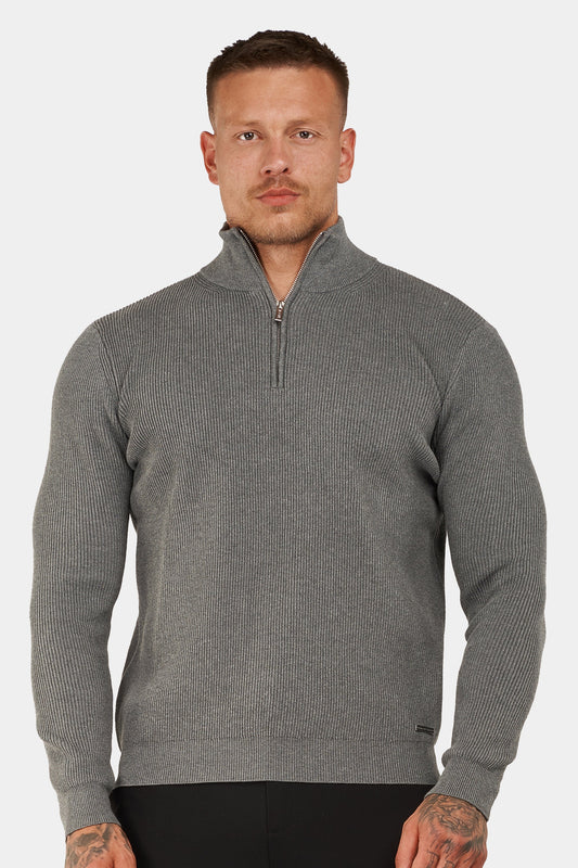 THE RENZO HALF ZIP SWEATER 0