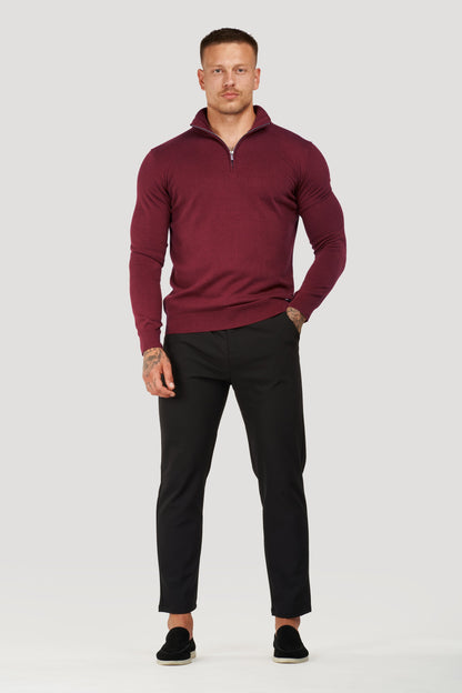 THE SANTONI HALF ZIP SWEATER 3