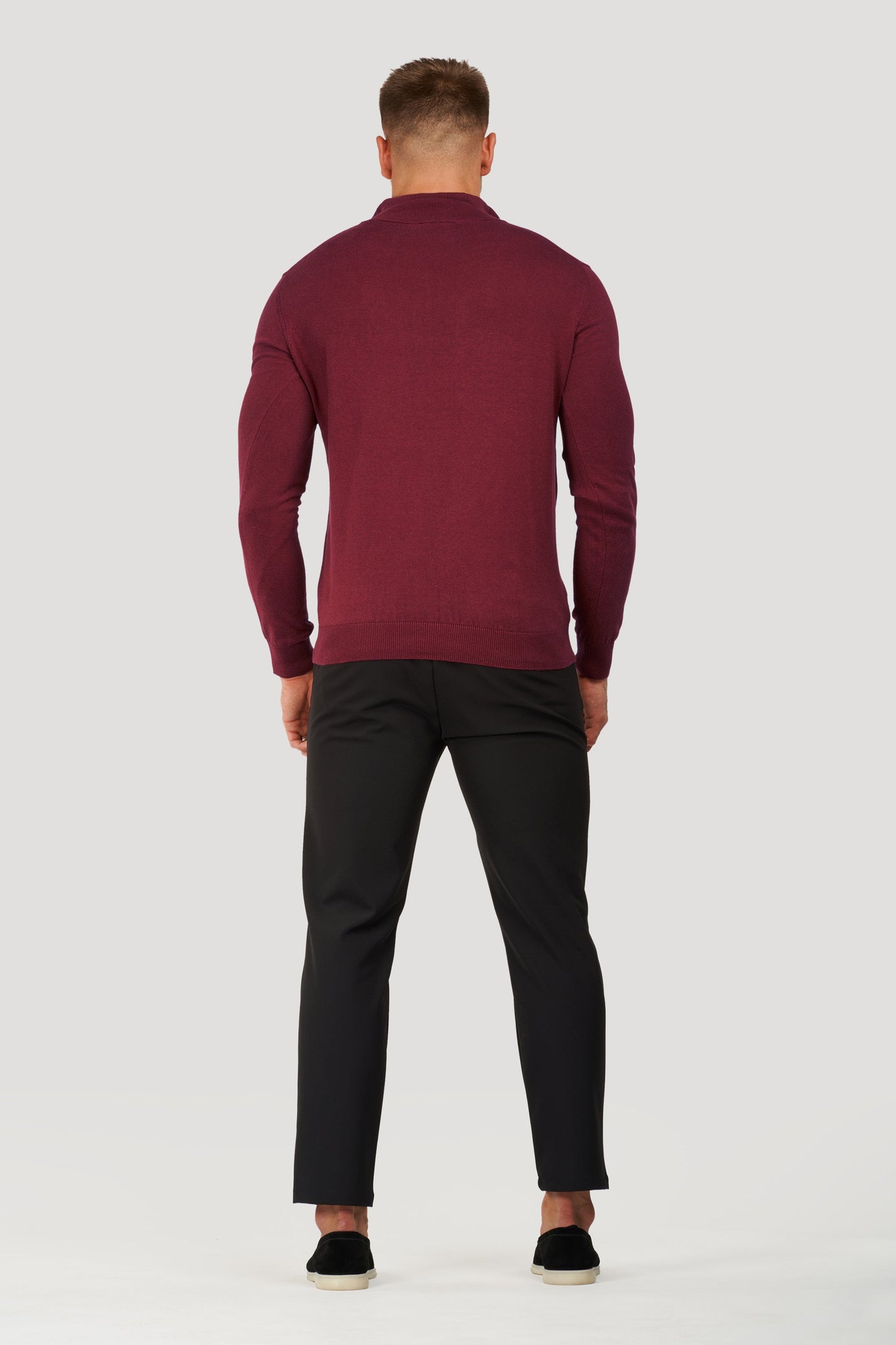 THE SANTONI HALF ZIP SWEATER 7