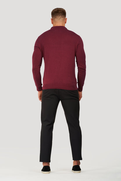 THE SANTONI HALF ZIP SWEATER 7