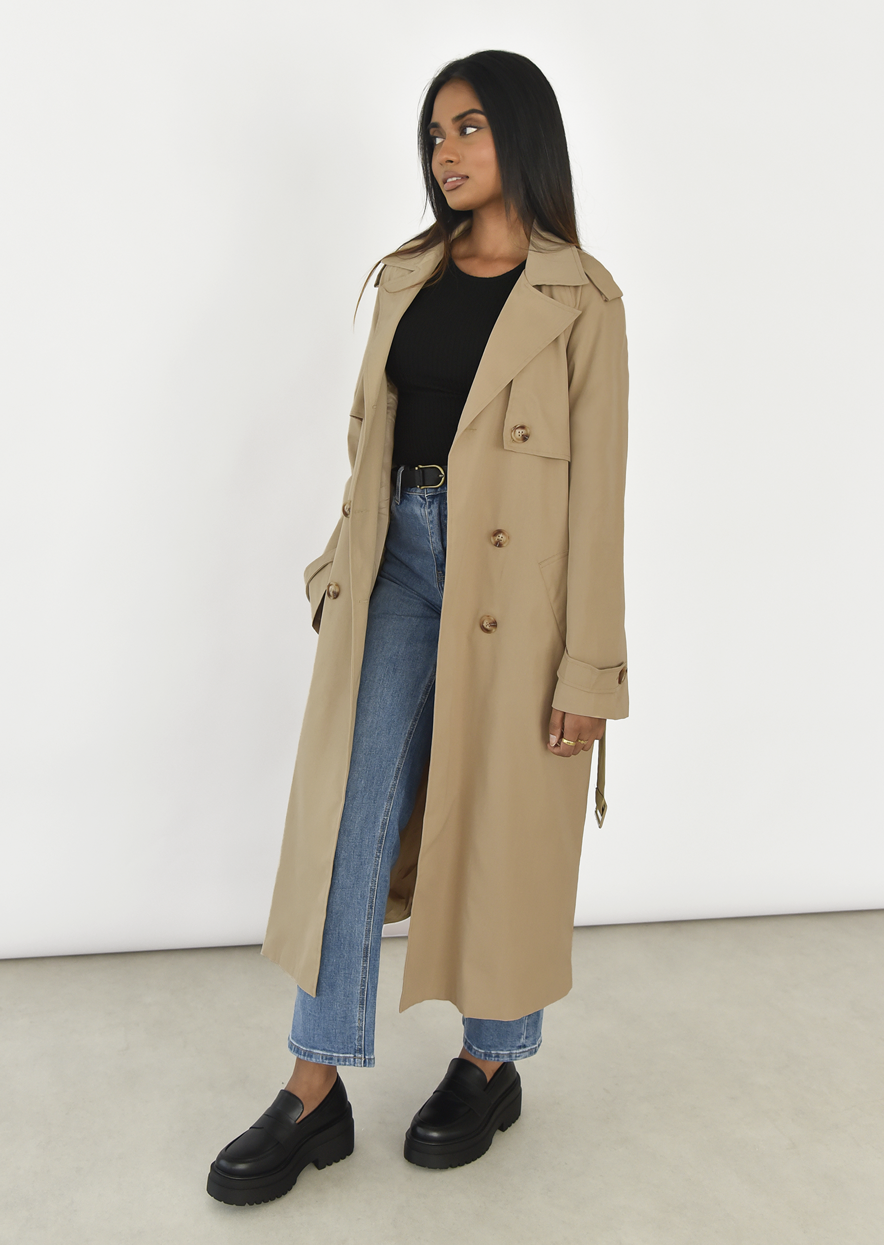 Trenchcoat in Taupe 0