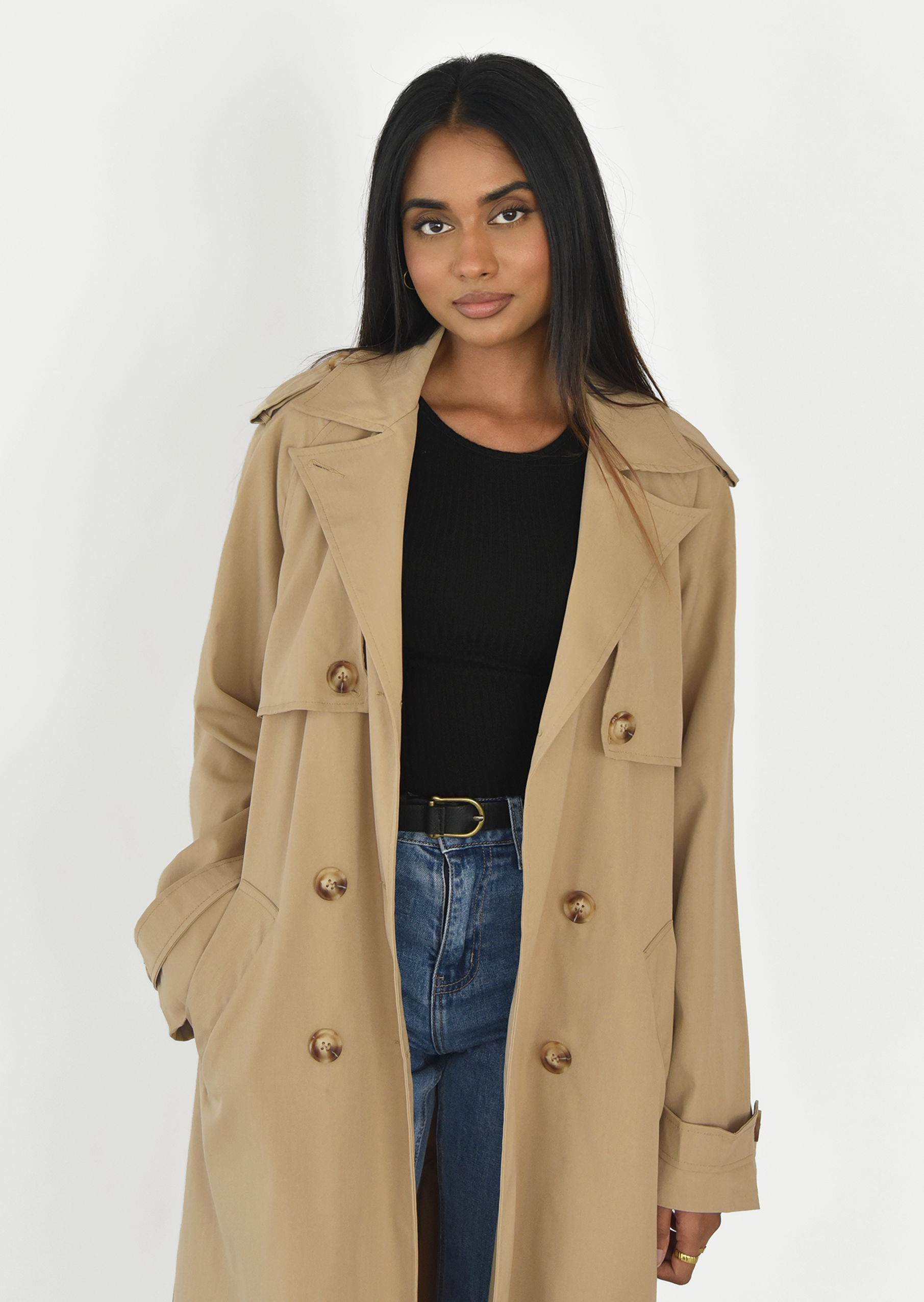 Trenchcoat in Taupe 1