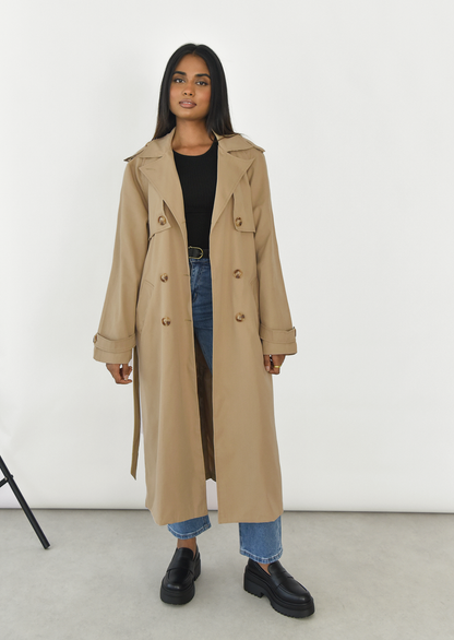 Trenchcoat in Taupe 2