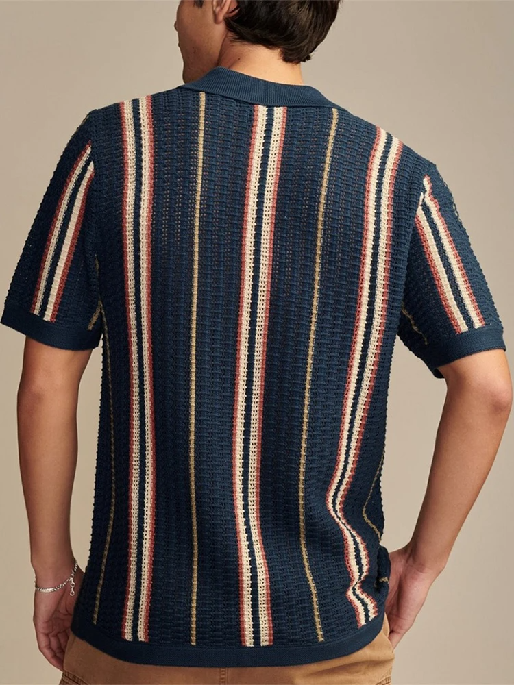 Cabana Knit Button-Up 6