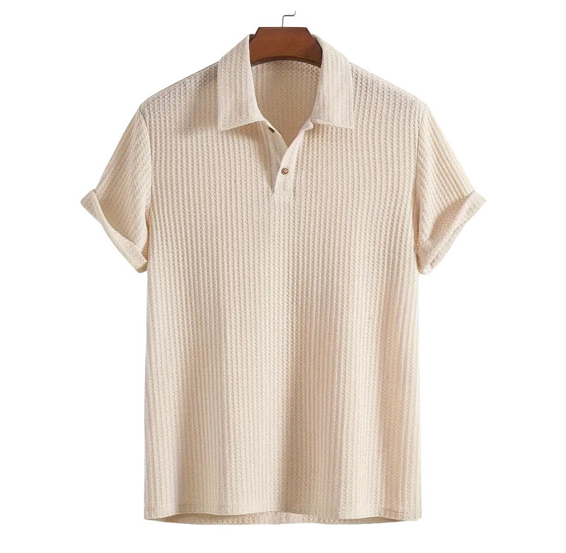Herren Set Blau Größe M Baumwolle - Poloshirt und Kordelzughose, Geschenkset für Herren-2
