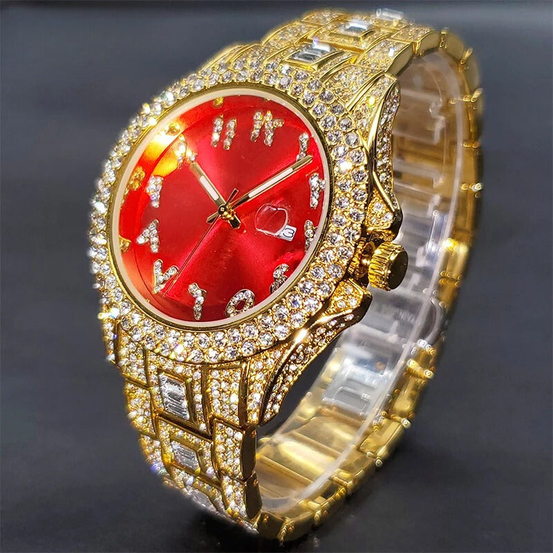 Edelstahl Armbanduhr "Orologi Con Diamanti no.338" 5