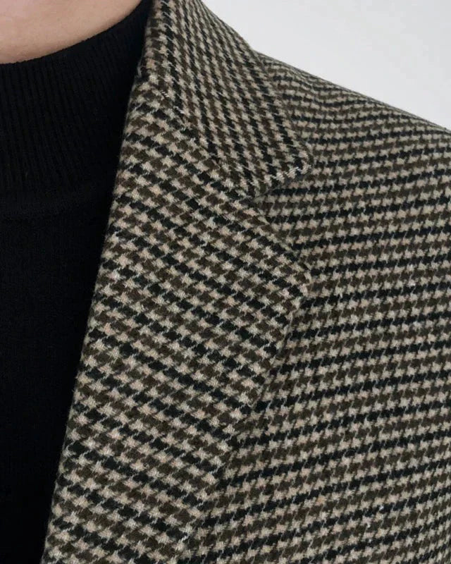 Damen Mantel Schwarz Größe M Baumwolle Langer Sherlockmantel für Herbst und Winter-5