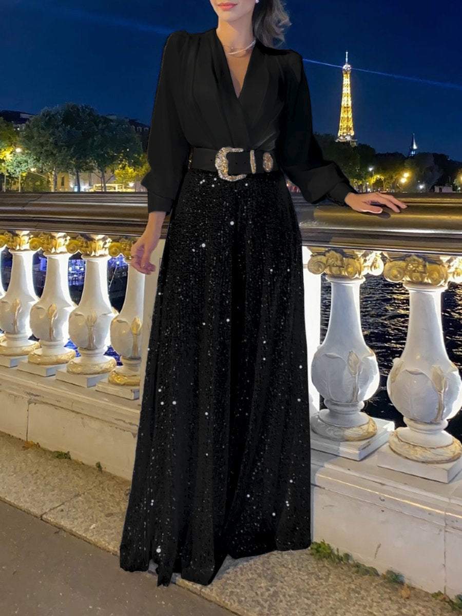 Caja Pailletten-Elegantes Kleid für besondere Anlässe