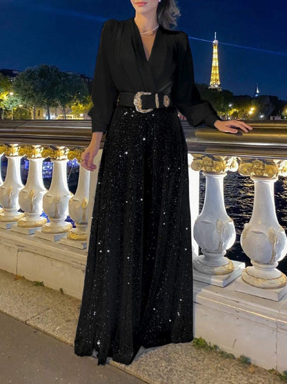 Caja Pailletten-Elegantes Kleid für besondere Anlässe