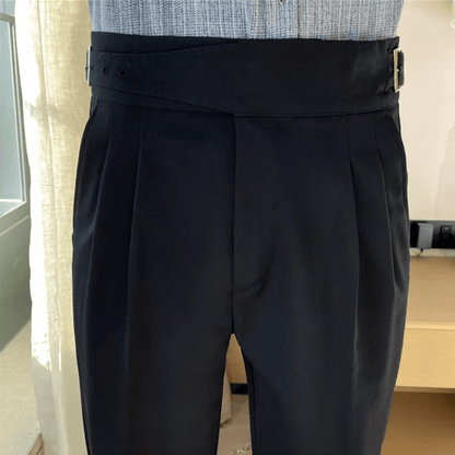 Variant image for Herren Gurkha Hosen Beige Größe M Baumwolle-20