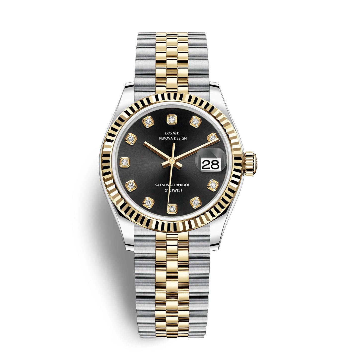 Edelstahl Armbanduhr "Femmina Classica no.296" 3