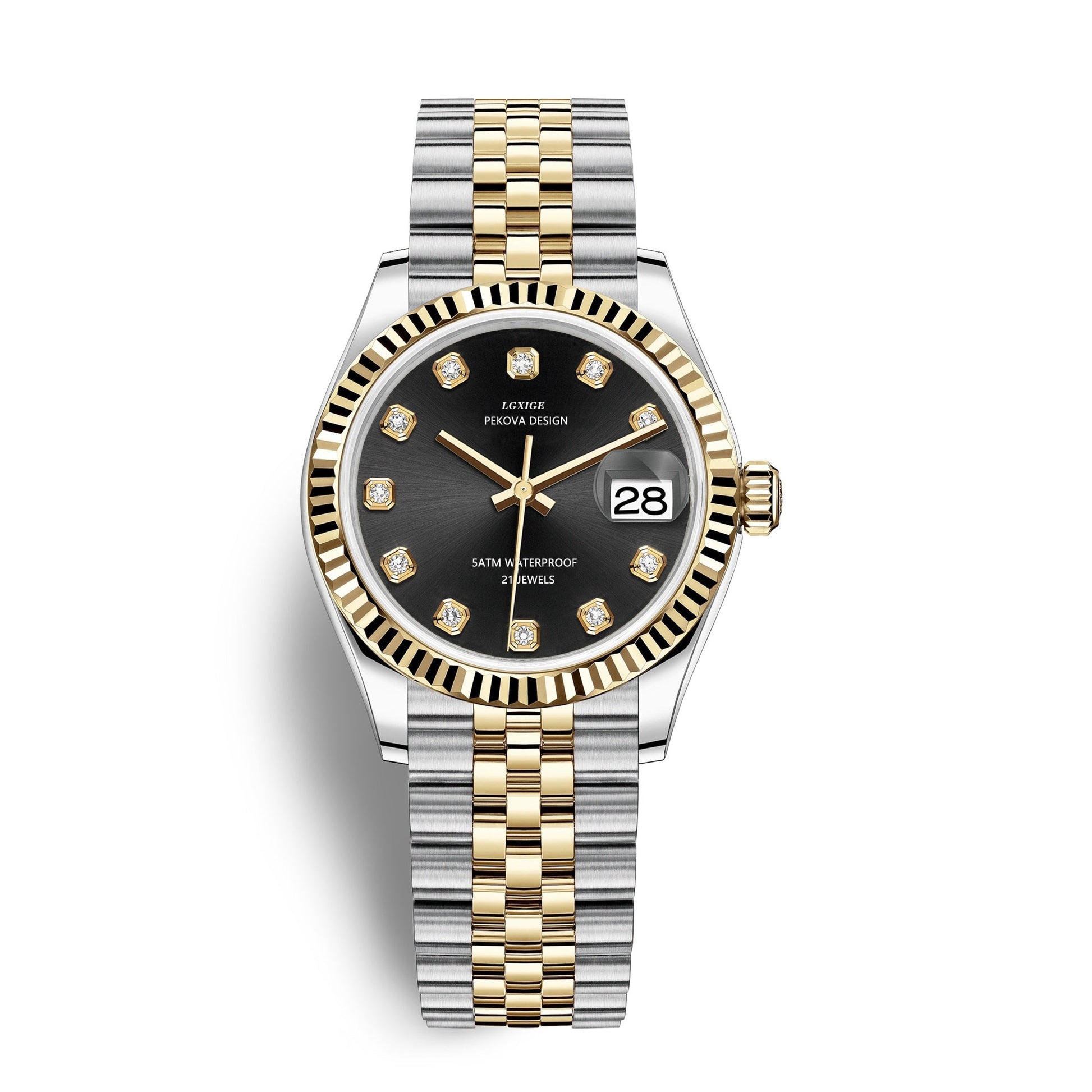 Edelstahl Armbanduhr "Femmina Classica no.296" 3